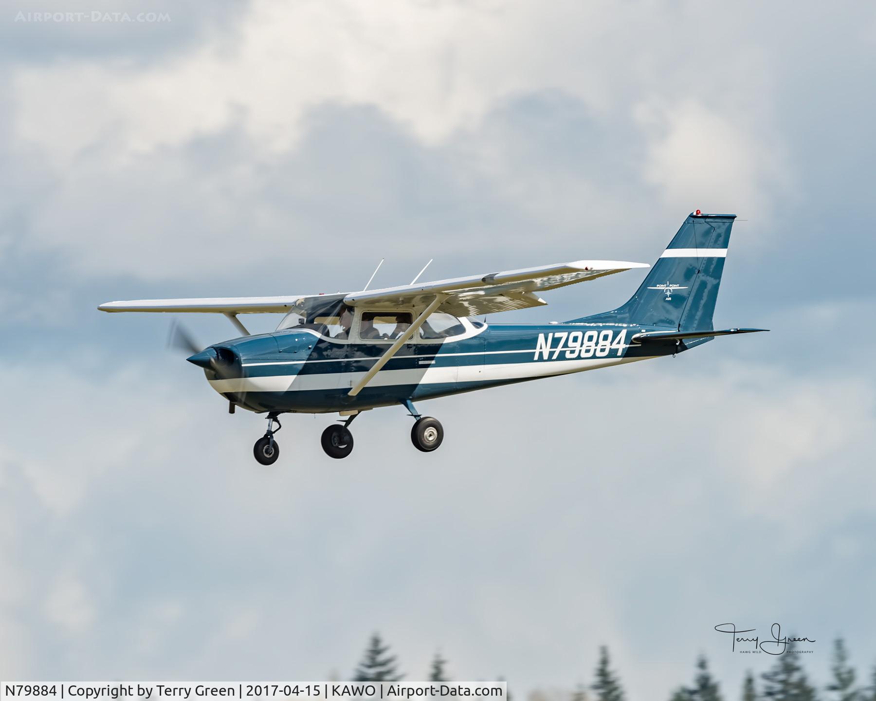 N79884, 1969 Cessna 172K Skyhawk C/N 17258219, KAWO