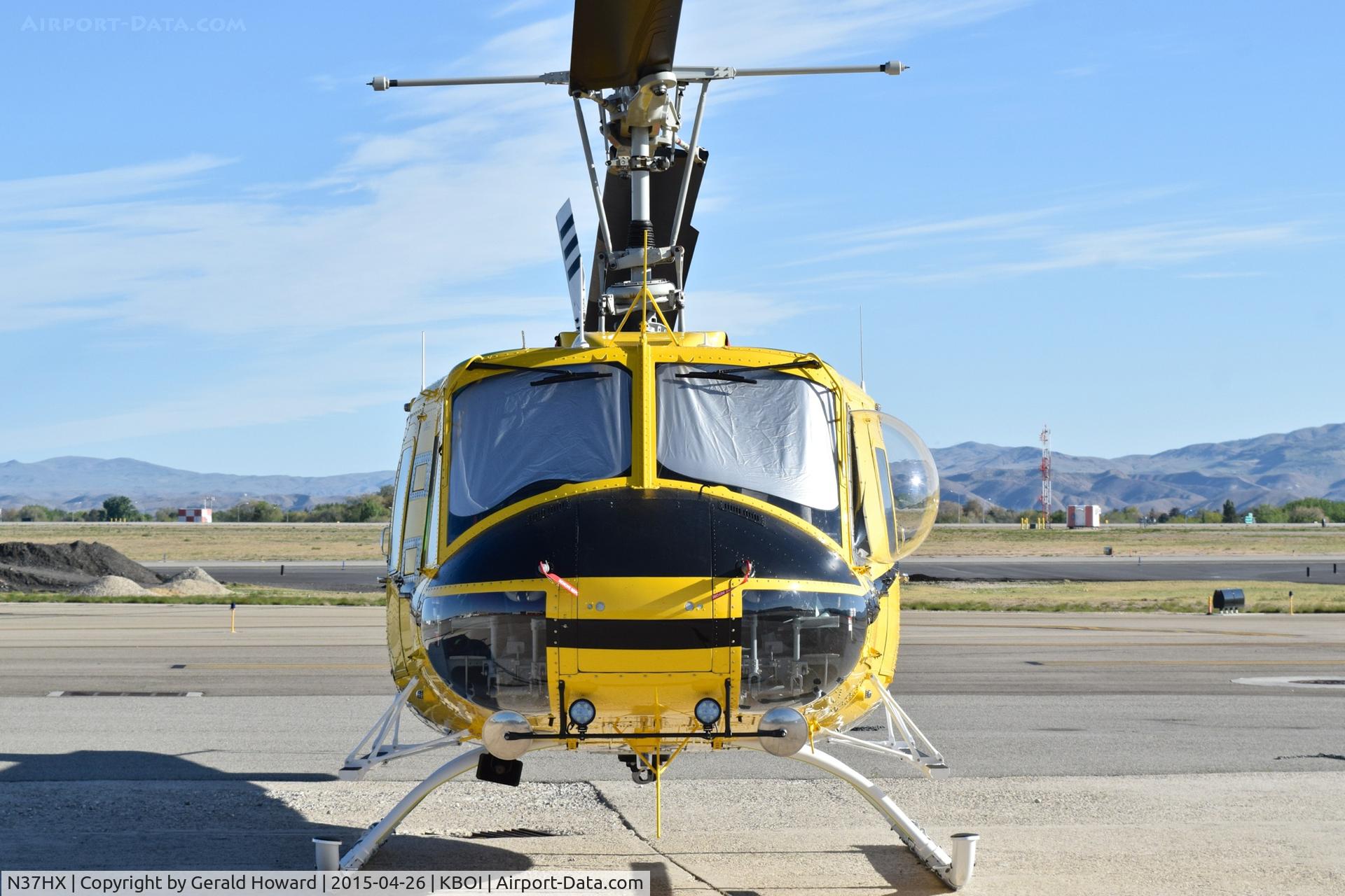 N37HX, 1969 Bell 205A-1 C/N 30038, Parked on the south GA ramp.