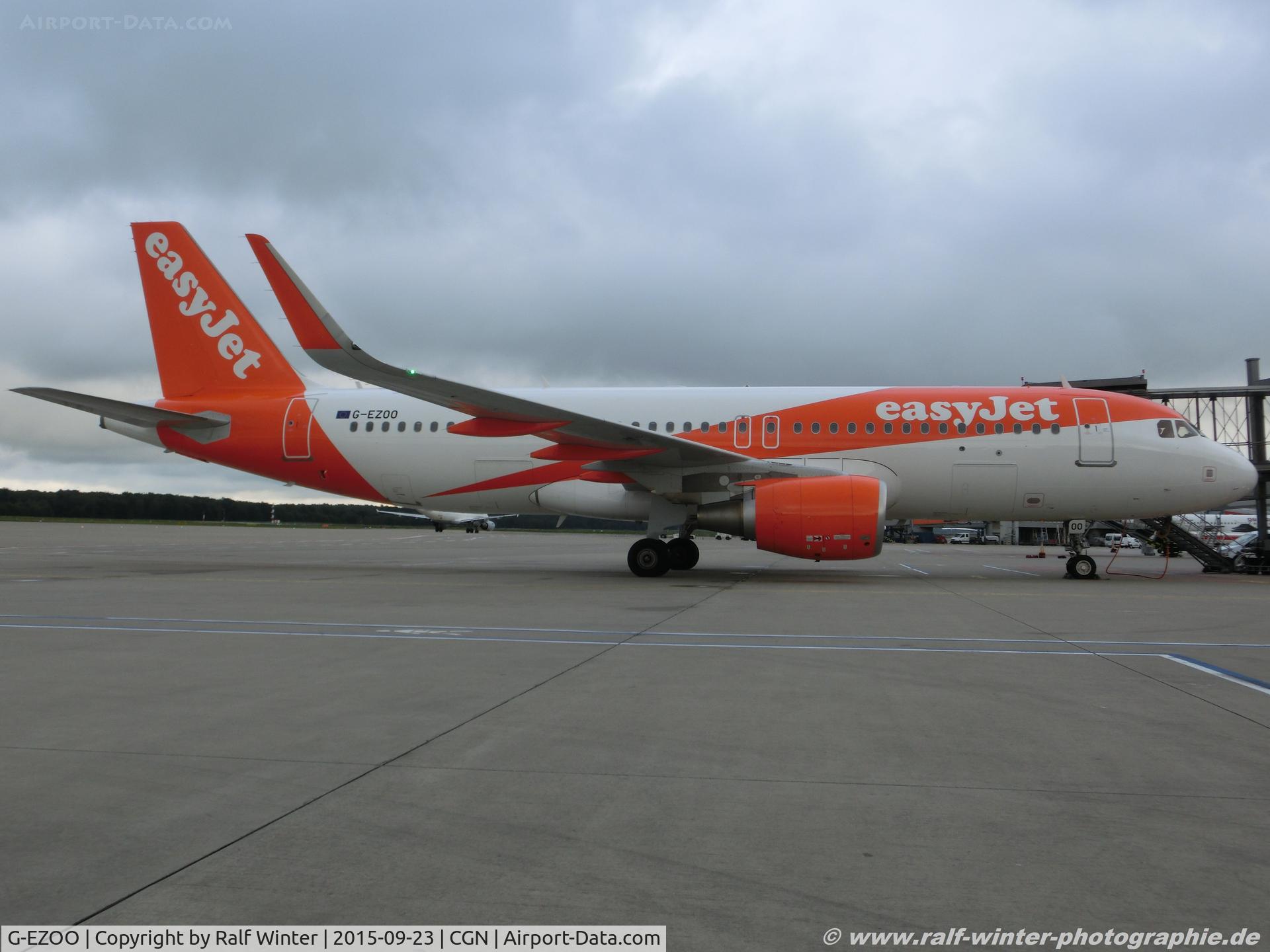 G-EZOO, 2015 Airbus A320-214 C/N 6606, Airbus A320-214(W) - U2 EZY easyJet - 6606 - G-EZOO - 23.09.2015 - CGN