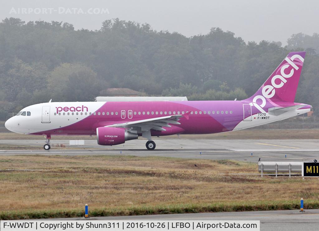 F-WWDT, 2016 Airbus A320-214 C/N 7370, C/n 7370 - To be JA818P
