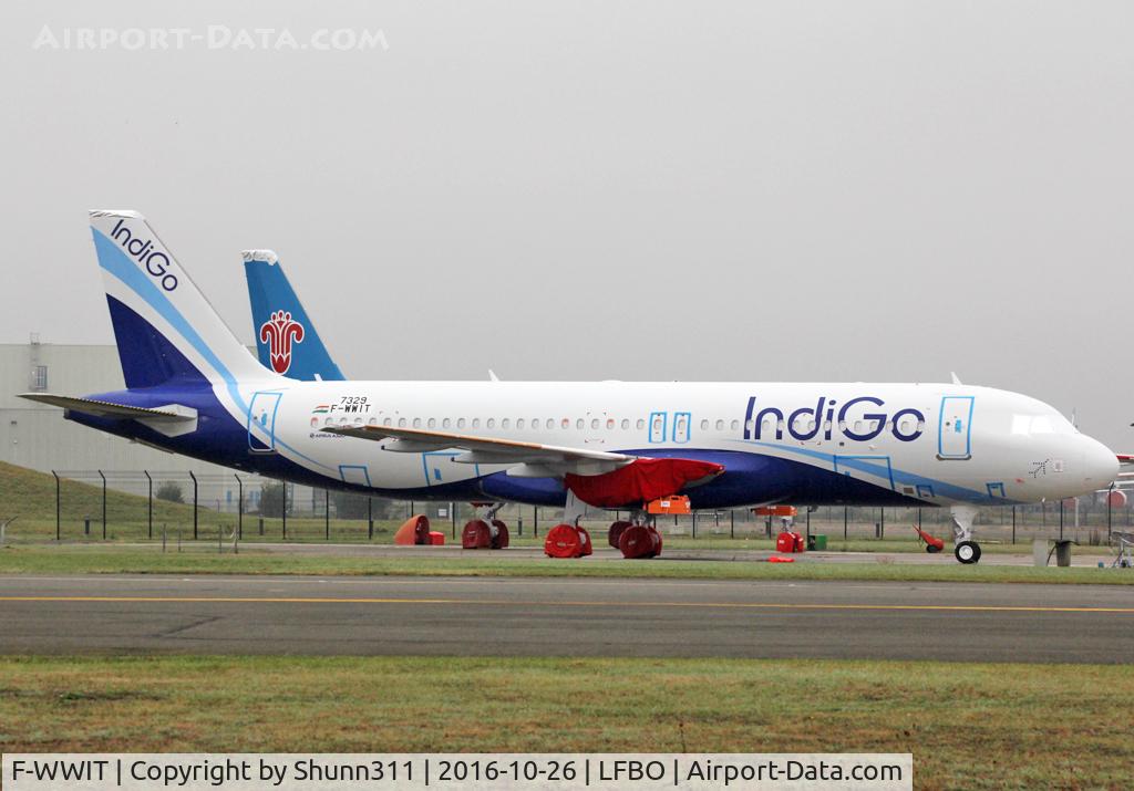 F-WWIT, 2016 Airbus A320-271N C/N 7329, C/n 7329 - To be VT-ITO
