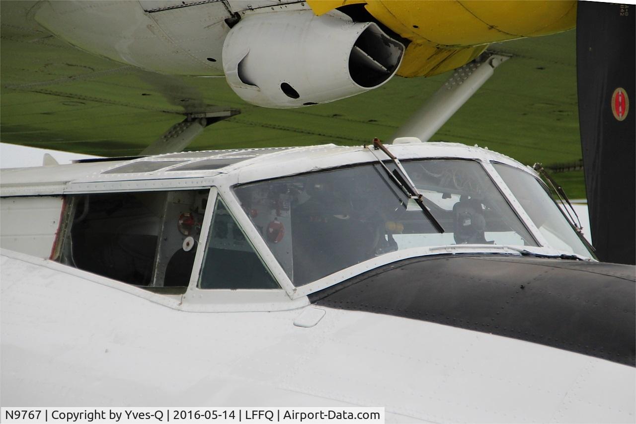 N9767, 1942 Boeing PBY-5A Catalina C/N 9767, Consolidated Vultee PBY-5A Catalina, Close view of cockpit, La Ferté-Alais airfield (LFFQ) Air show 2016