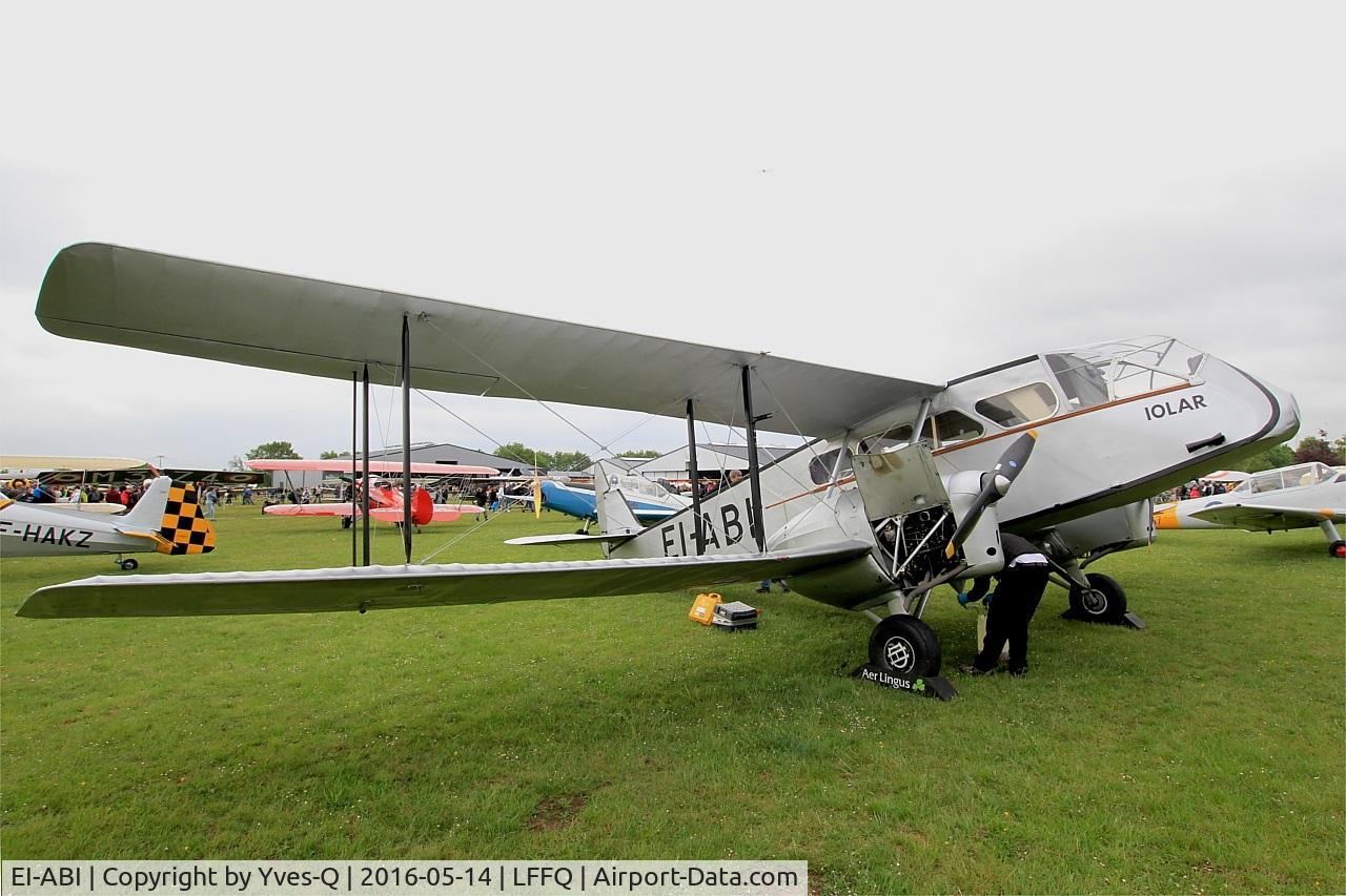 EI-ABI, 1936 De Havilland DH-84 Dragon 2 C/N 6105, De Havilland DH-84 Dragon 2, Static park, La Ferté-Alais airfield (LFFQ) Air show 2016