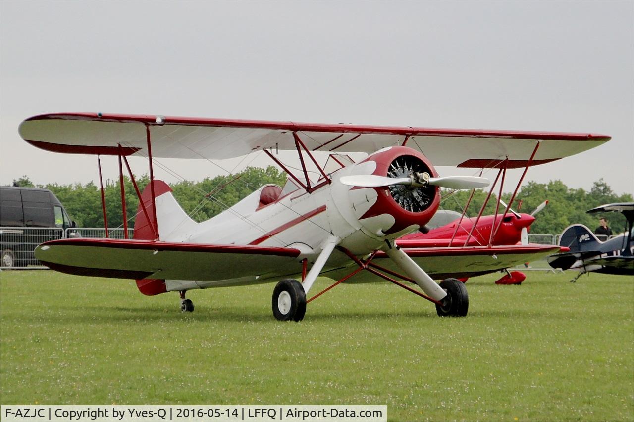 F-AZJC, Waco UPF7 C/N 5495, Waco UPF7, Static display, La Ferté-Alais airfield (LFFQ) Air show 2016