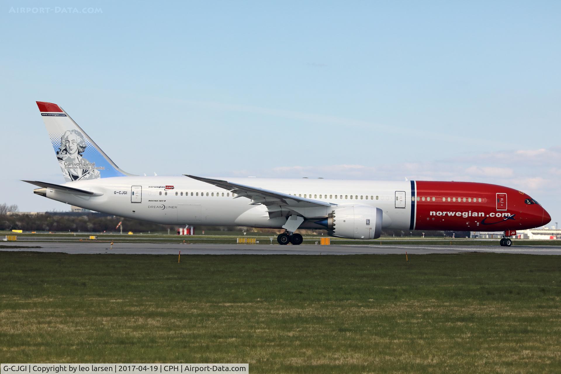 G-CJGI, 2017 Boeing 787-9 Dreamliner C/N 38756, Copenhagen 19.4.2017