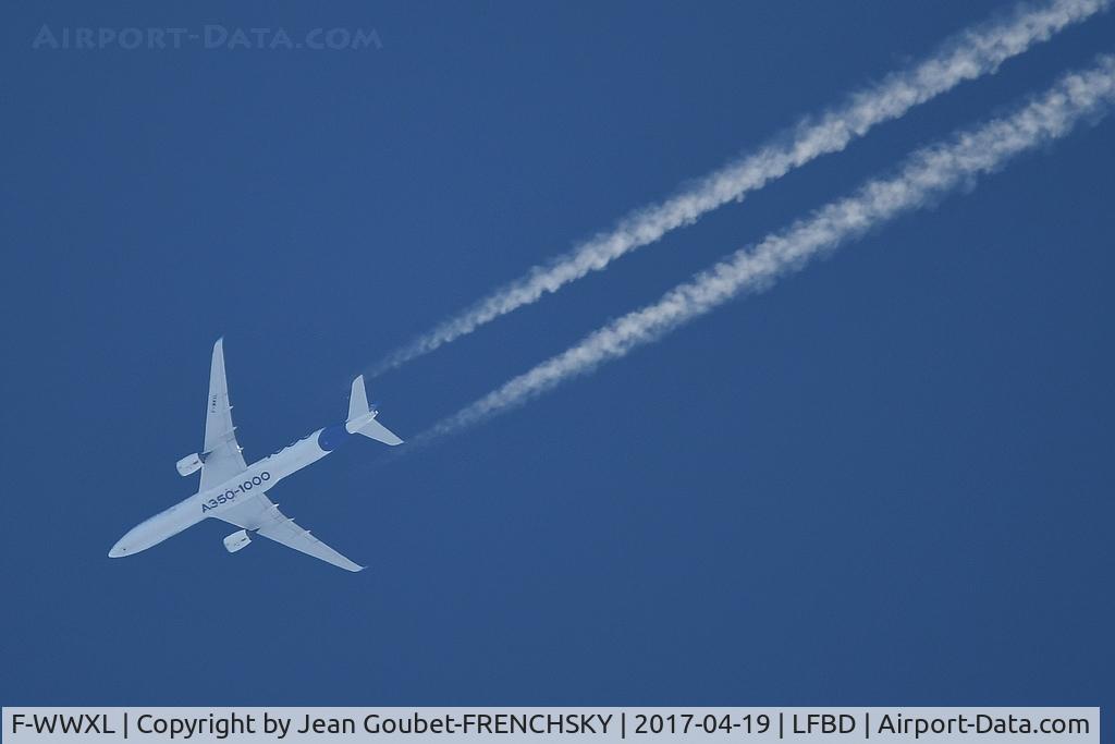 F-WWXL, 2017 Airbus A350-1041 C/N 071, AIB51XL flight test level 410