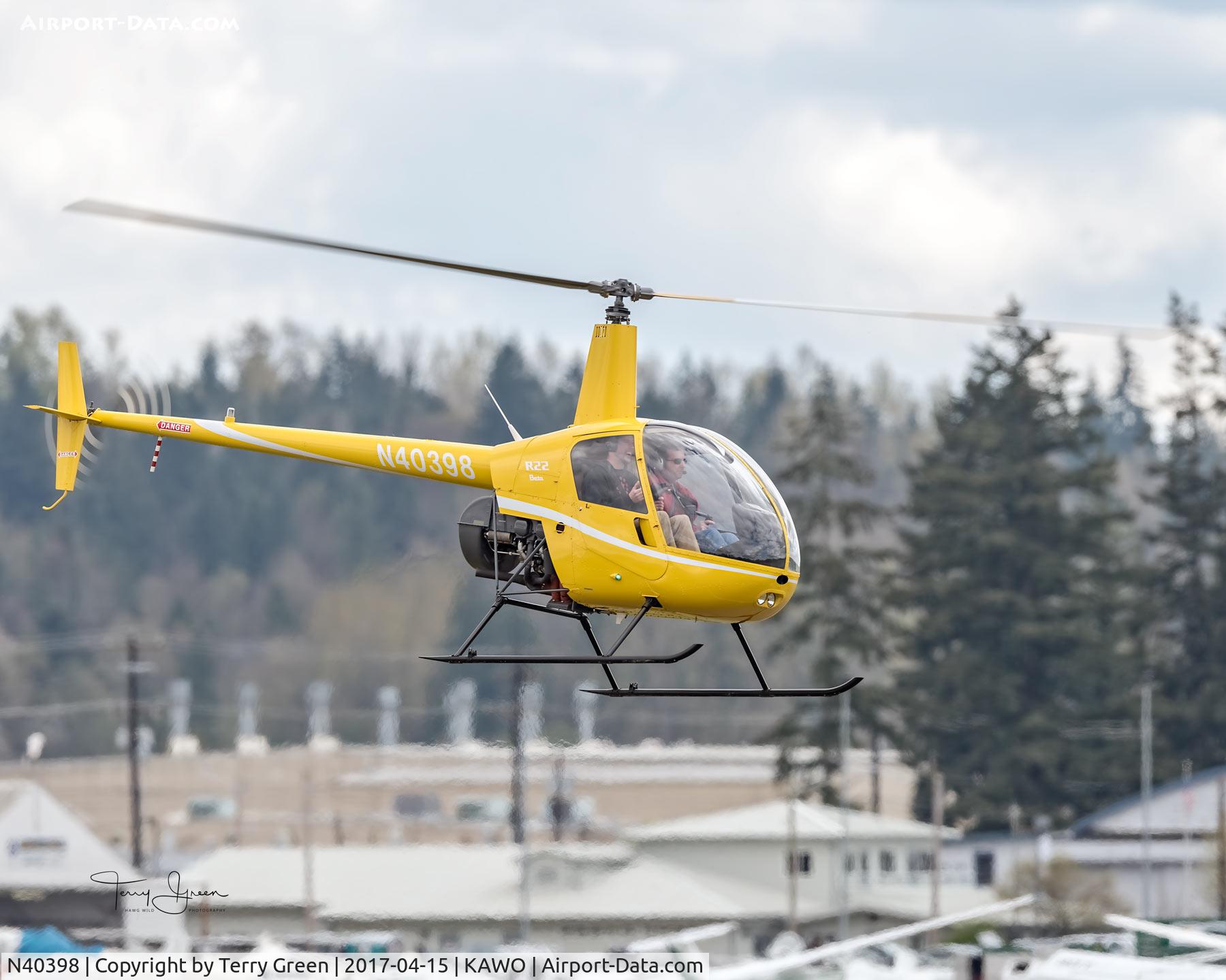 N40398, 1990 Robinson R22 Beta C/N 1590, KAWO