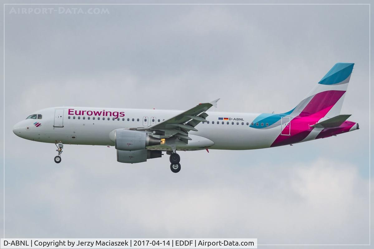 D-ABNL, 2002 Airbus A320-214 C/N 1852, Airbus A320-214