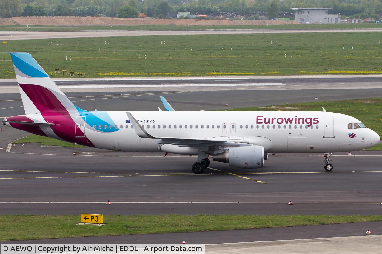D-AEWQ, 2016 Airbus A320-214 C/N 7398, Eurowings