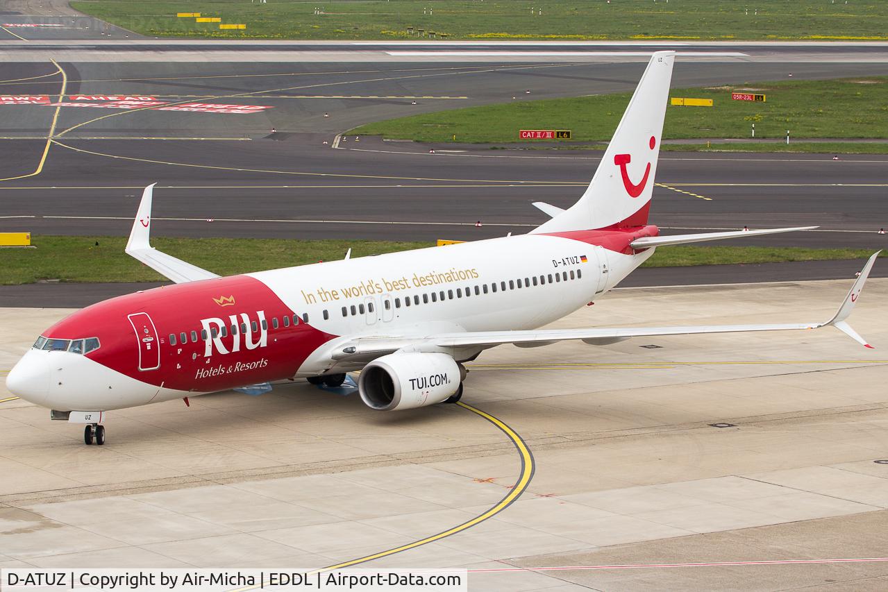 D-ATUZ, 2007 Boeing 737-8K5 C/N 34691, TUIfly