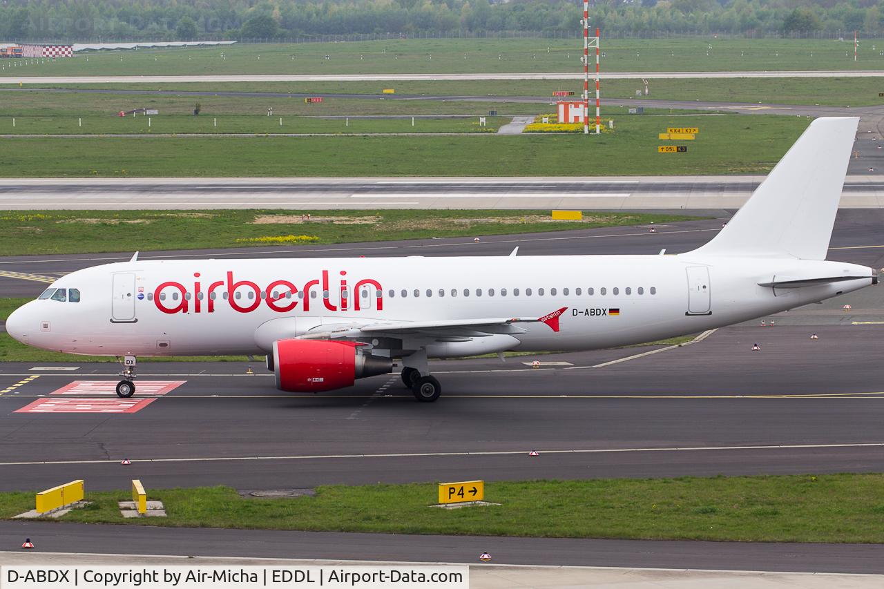 D-ABDX, 2009 Airbus A320-214 C/N 3995, Air Berlin