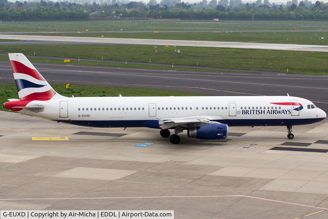 G-EUXD, 2004 Airbus A321-231 C/N 2320, British Airways