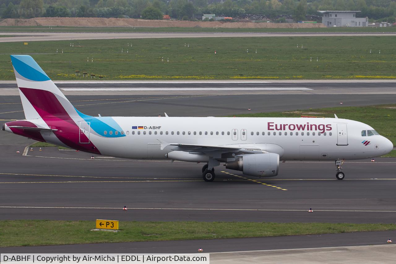 D-ABHF, 2006 Airbus A320-214 C/N 2749, Eurowings