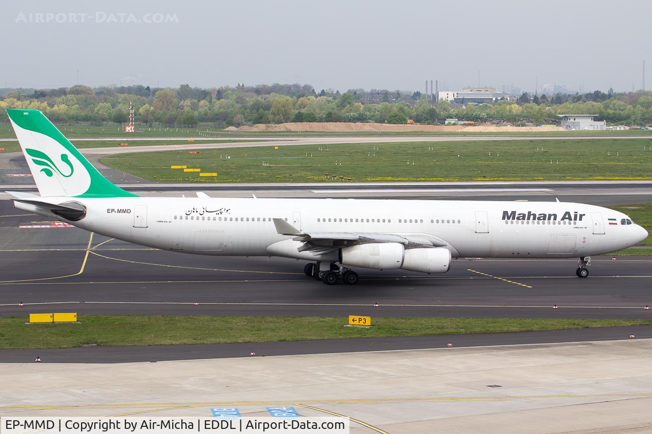 EP-MMD, 1997 Airbus A340-313 C/N 164, Mahan Air