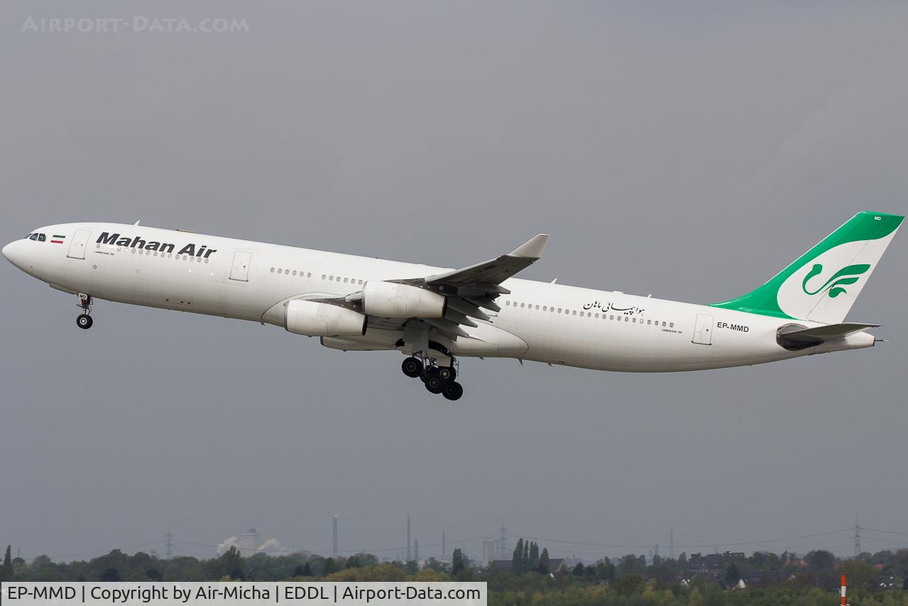 EP-MMD, 1997 Airbus A340-313 C/N 164, Mahan Air