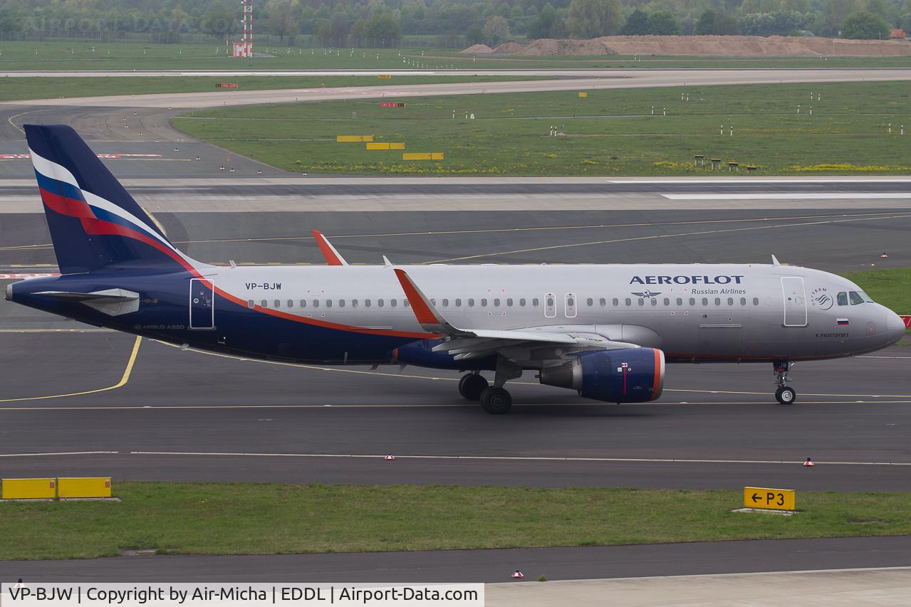 VP-BJW, 2016 Airbus A320-214 C/N 6954, Aeroflot
