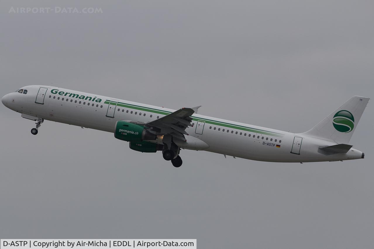 D-ASTP, 1997 Airbus A321-211 C/N 684, Germania