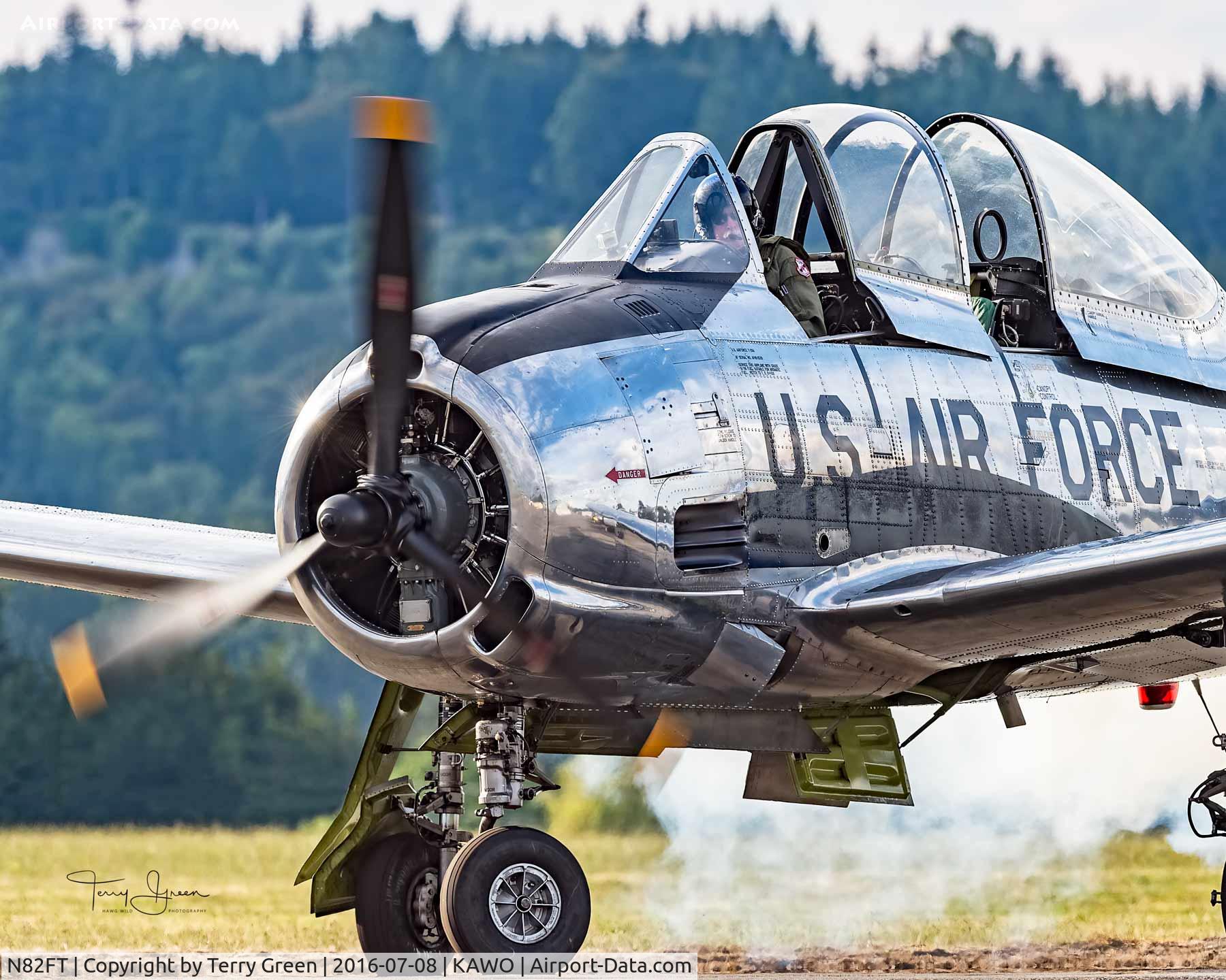 N82FT, 1949 North American T-28A Trojan C/N 159-51, KAWO