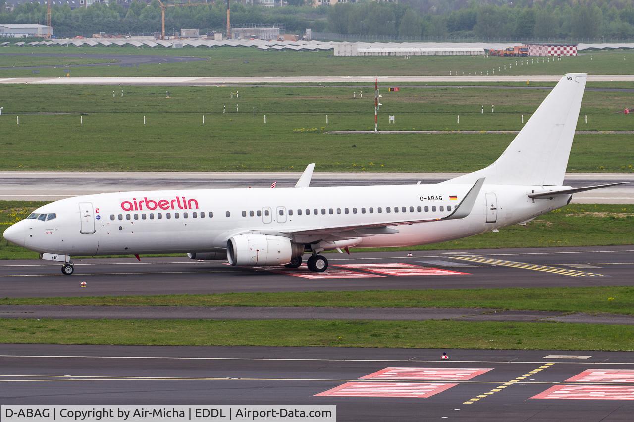 D-ABAG, 2001 Boeing 737-86J C/N 30879, Air Berlin