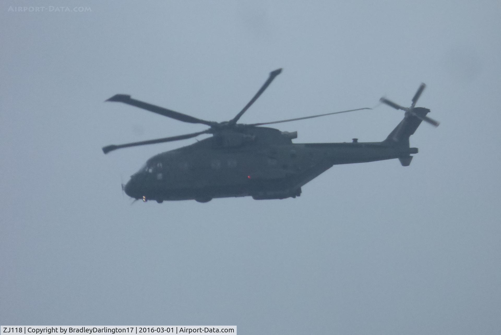 ZJ118, 1999 AgustaWestland EH-101 Merlin HC.3i C/N 50049/RAF02, Royal Navy Melin