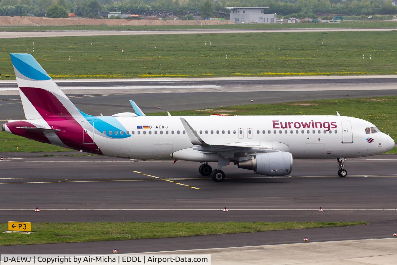 D-AEWJ, 2016 Airbus A320-214 C/N 7216, Eurowings