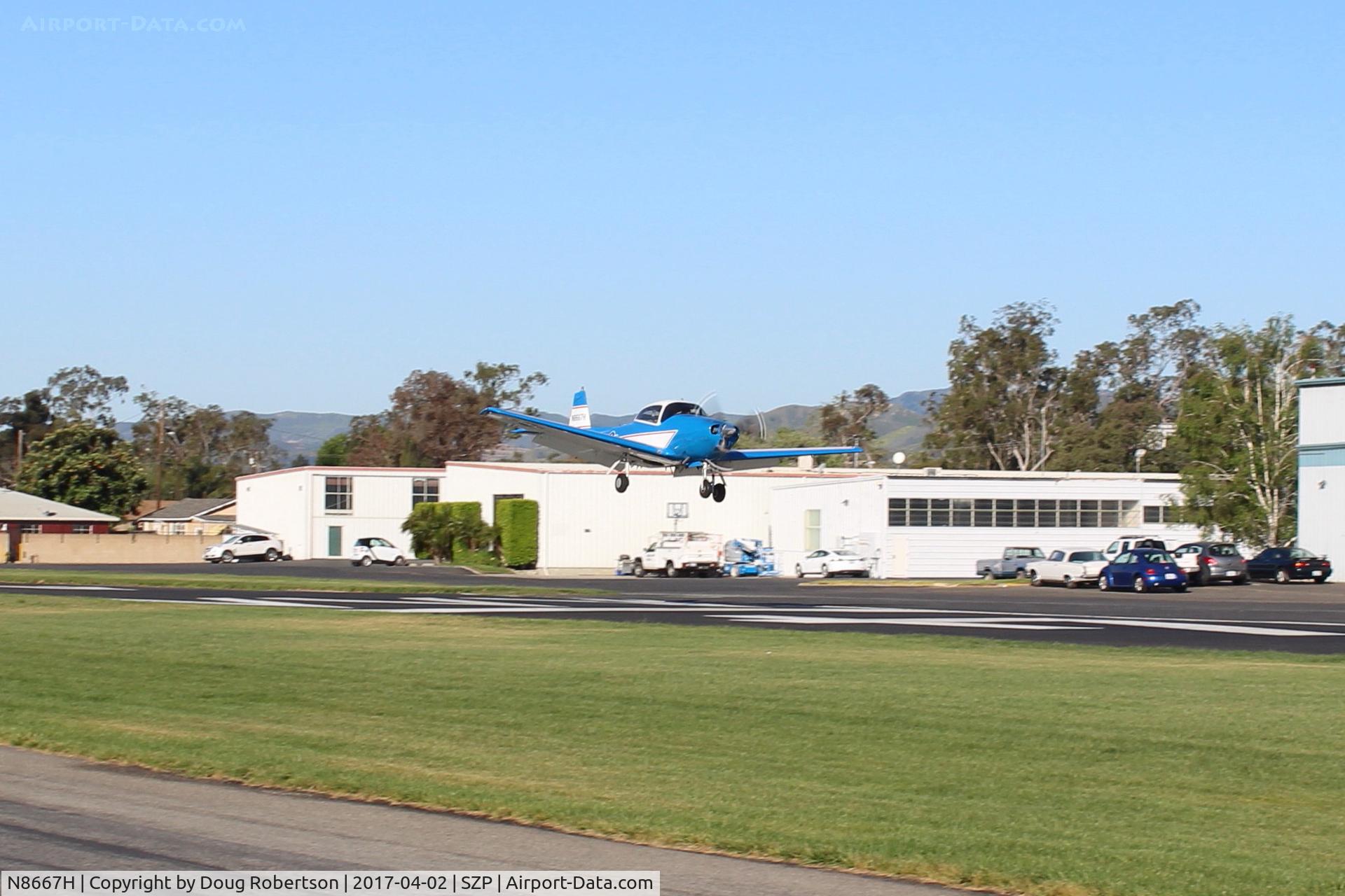 N8667H, 1947 North American Navion C/N NAV-4-667, 1947 North American NAVION, Continental IO-520 285 Hp upgrade, landing Rwy 04
