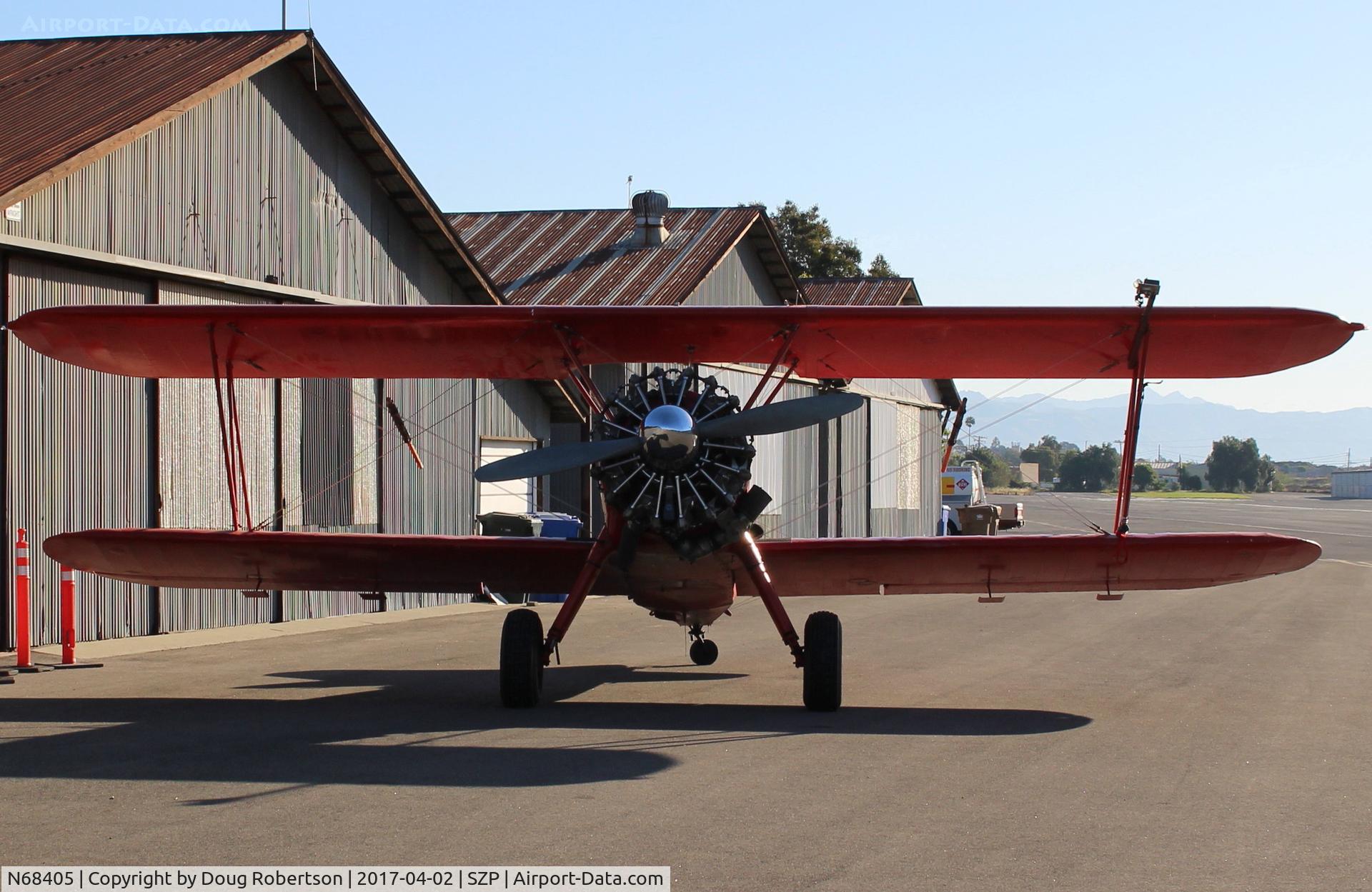 N68405, 1943 Boeing A75N1(PT17) C/N 75-7759, 1943 Boeing Stearman A75N1 (PT-17), Pratt & Whitney R-985 Wasp Jr. 450 Hp upgrade