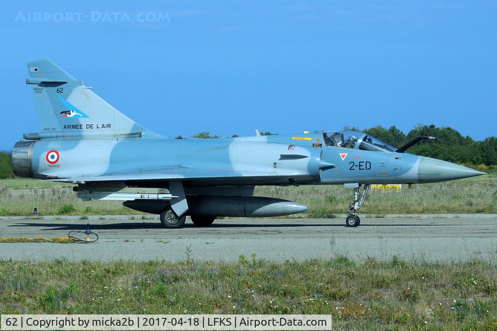 62, Dassault Mirage 2000-5F C/N 279, Now 2-ED