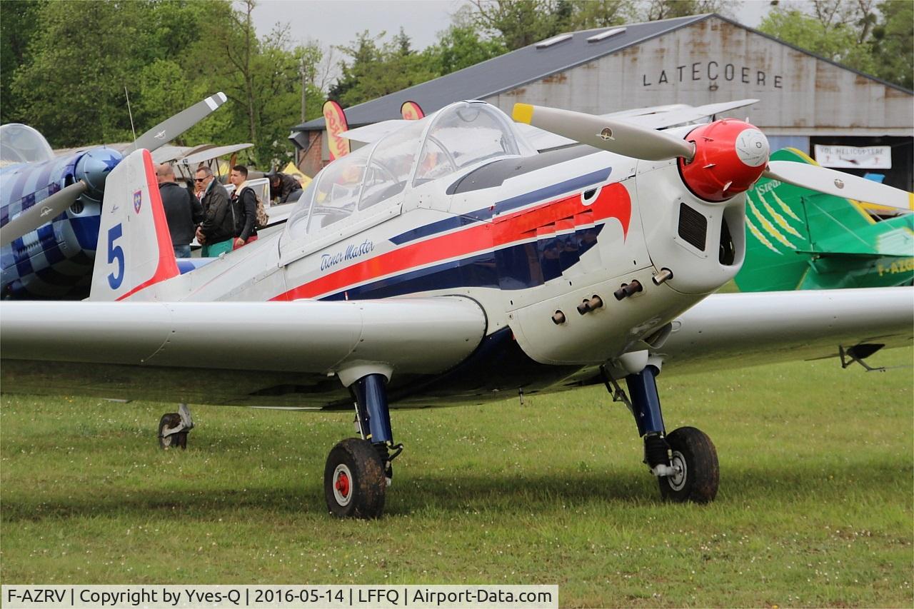 F-AZRV, Zlin Z-526 Trener Master C/N 1079, Zlin Z-526 Trener Master, Static display, La Ferté-Alais airfield (LFFQ) Air show 2016