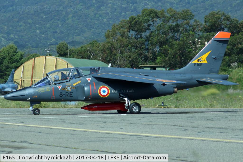 E165, Dassault-Dornier Alpha Jet E C/N E165, Now 8-RE