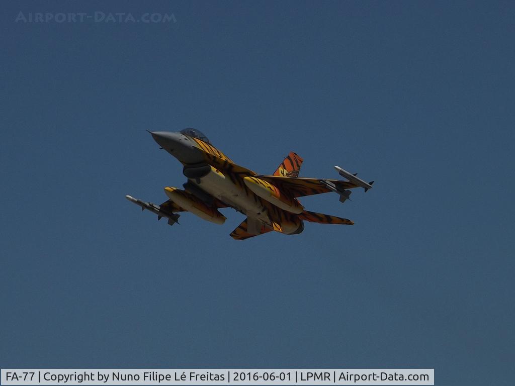 FA-77, SABCA F-16AM Fighting Falcon C/N 6H-77, Low-pass.