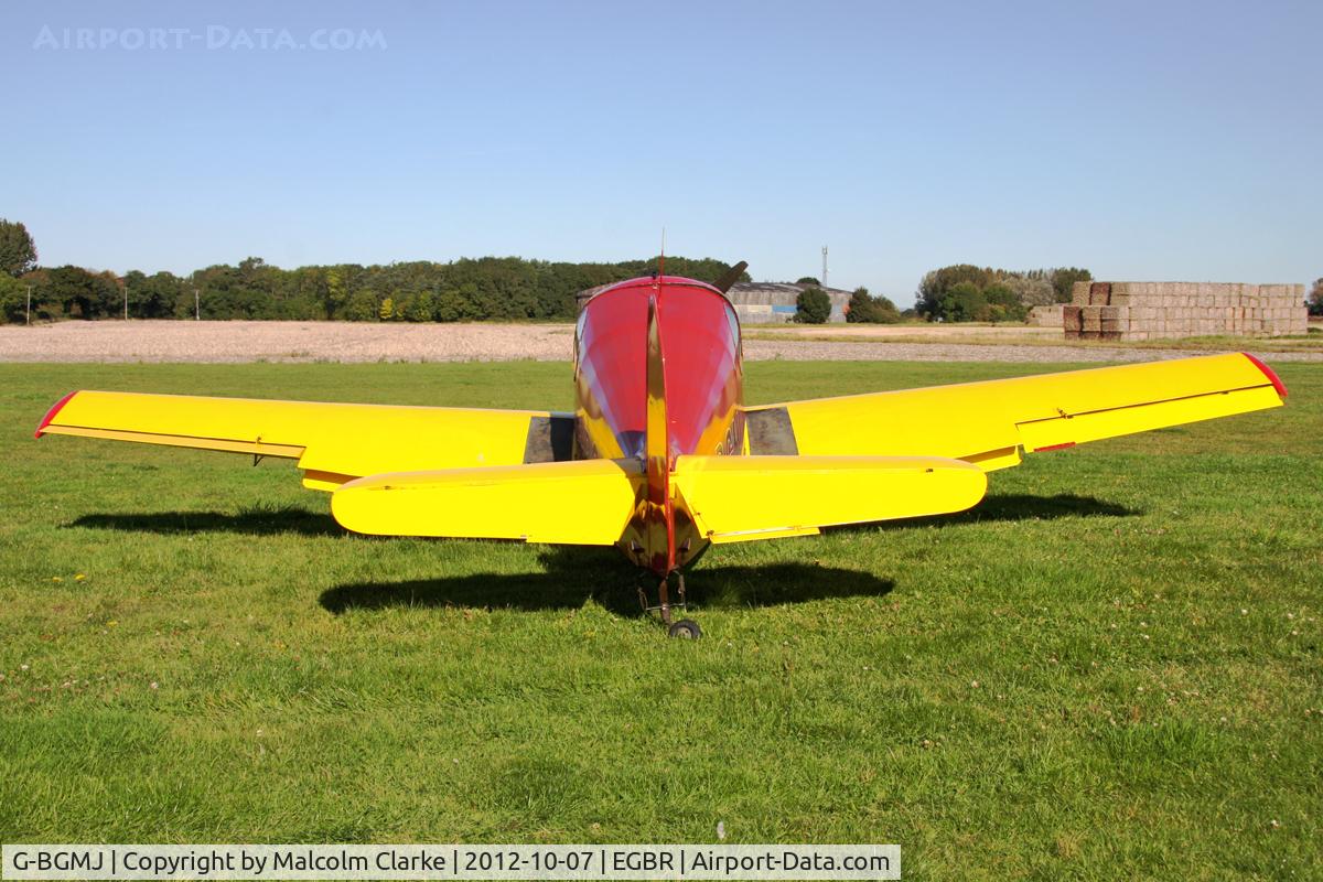 G-BGMJ, 1952 Gardan GY-201 Minicab C/N 12, Gardan GY-201 Minicab at Breighton Airfield's Hibernation Fly-In. October 7th 2012.