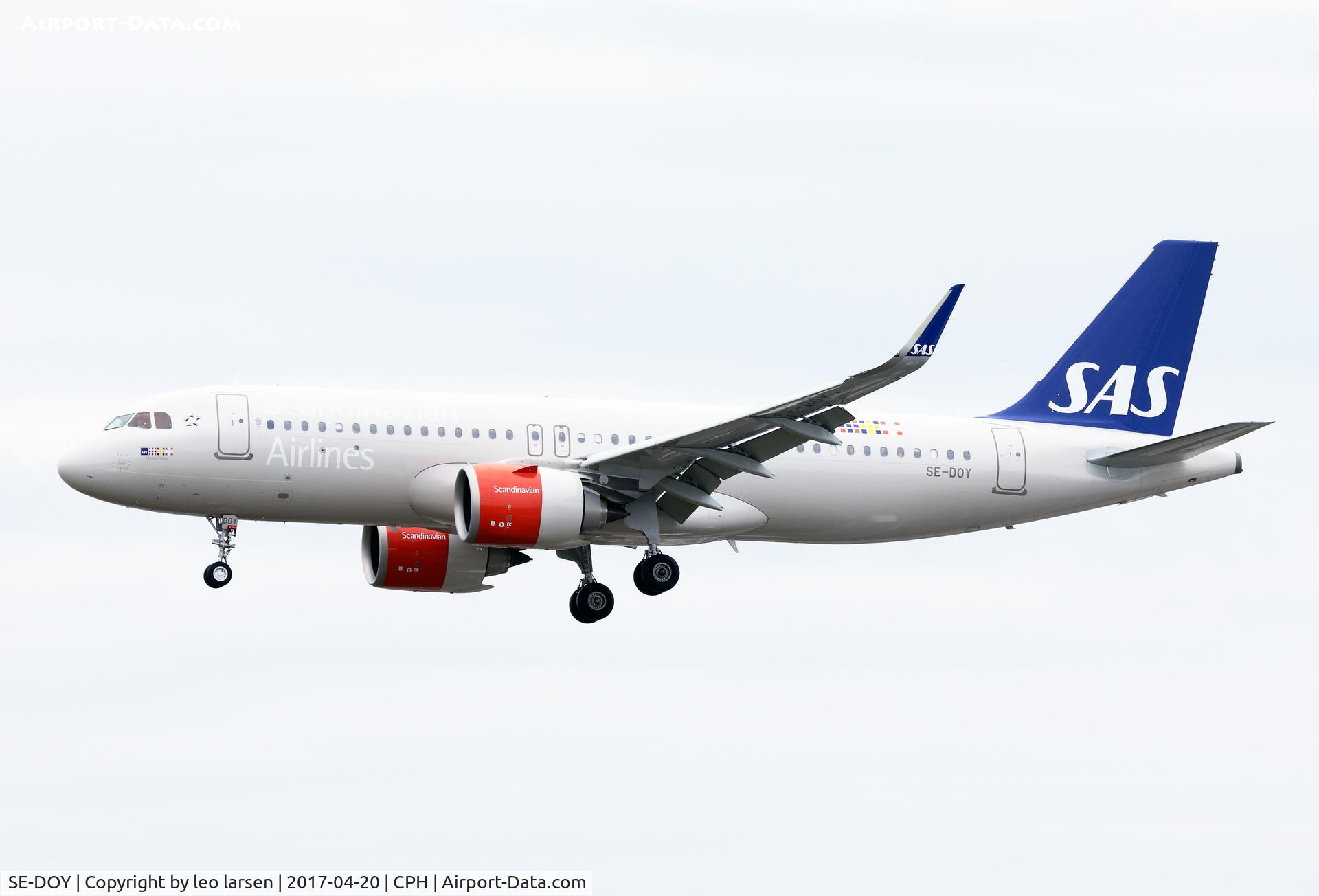 SE-DOY, 2017 Arbus A320-251N C/N 7499, Copenhagen 20.4.2017