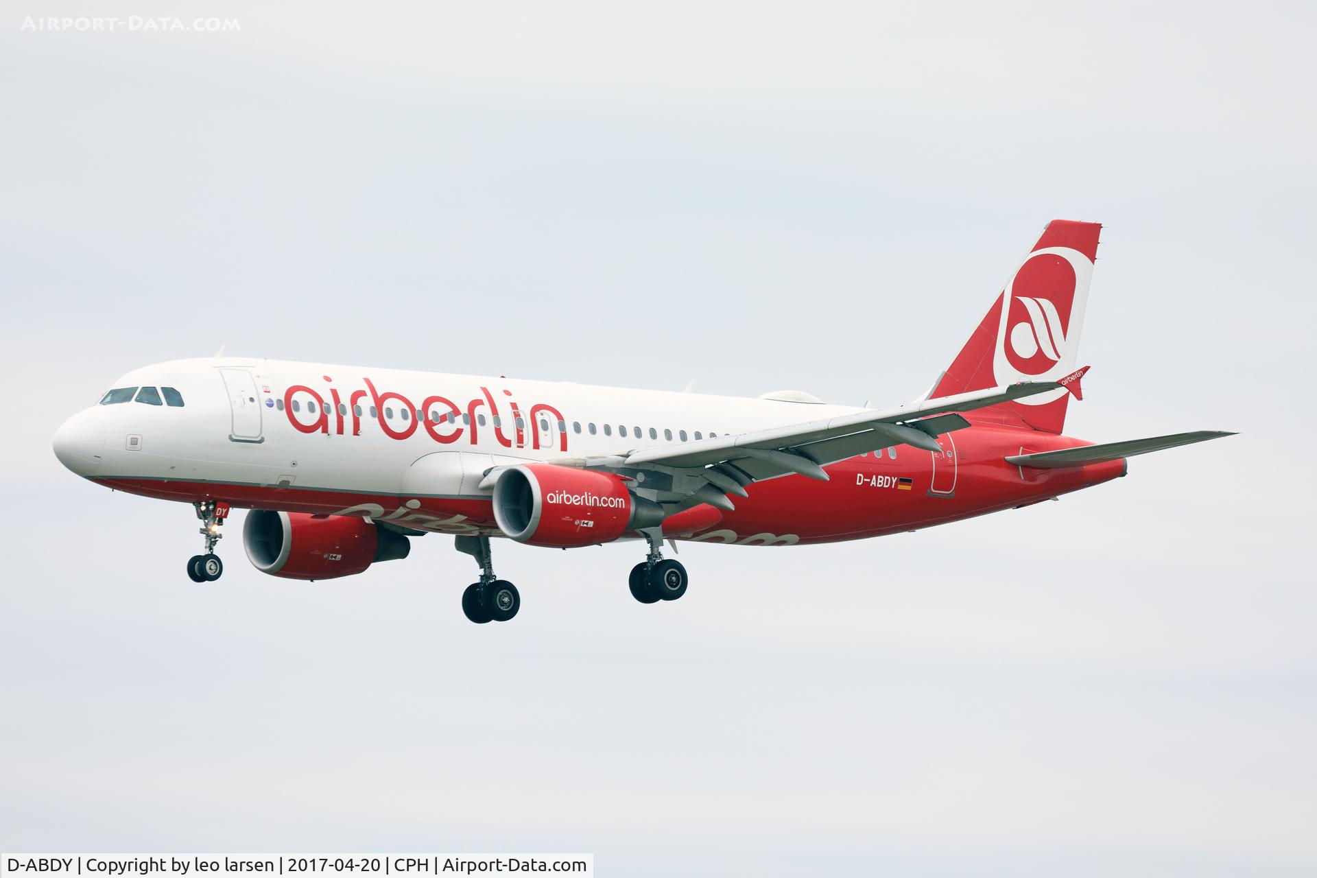 D-ABDY, 2009 Airbus A320-214 C/N 4013, Copenhagen 20,4.2017