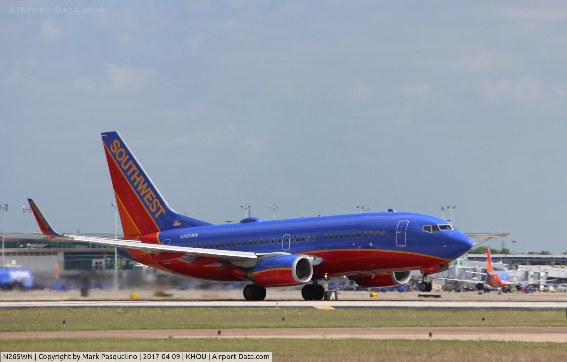 N265WN, 2007 Boeing 737-7H4 C/N 32522, Boeing 737-700