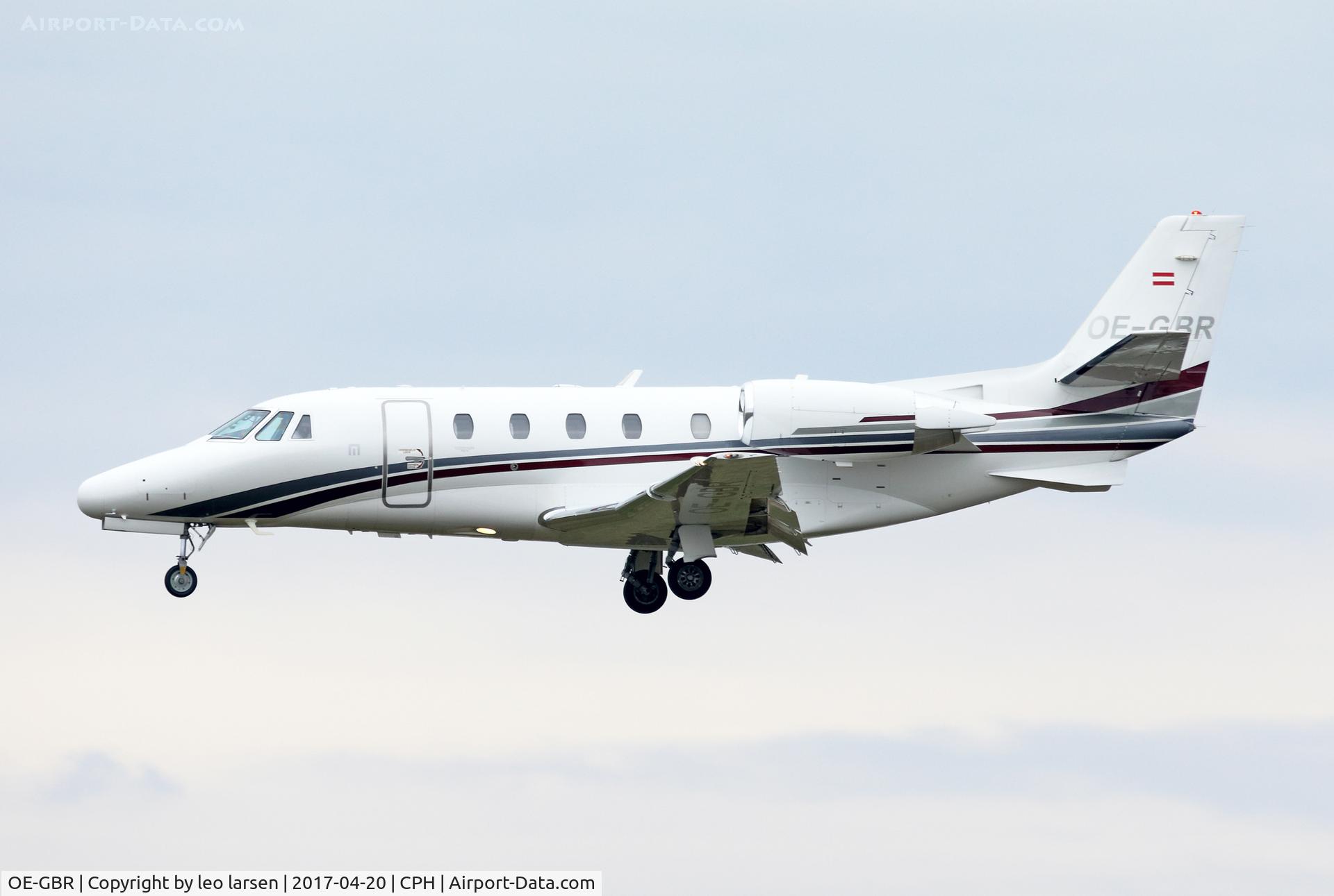 OE-GBR, 2007 Cessna 560XL C/N 560-5749, Copenhagen 20.4.2014