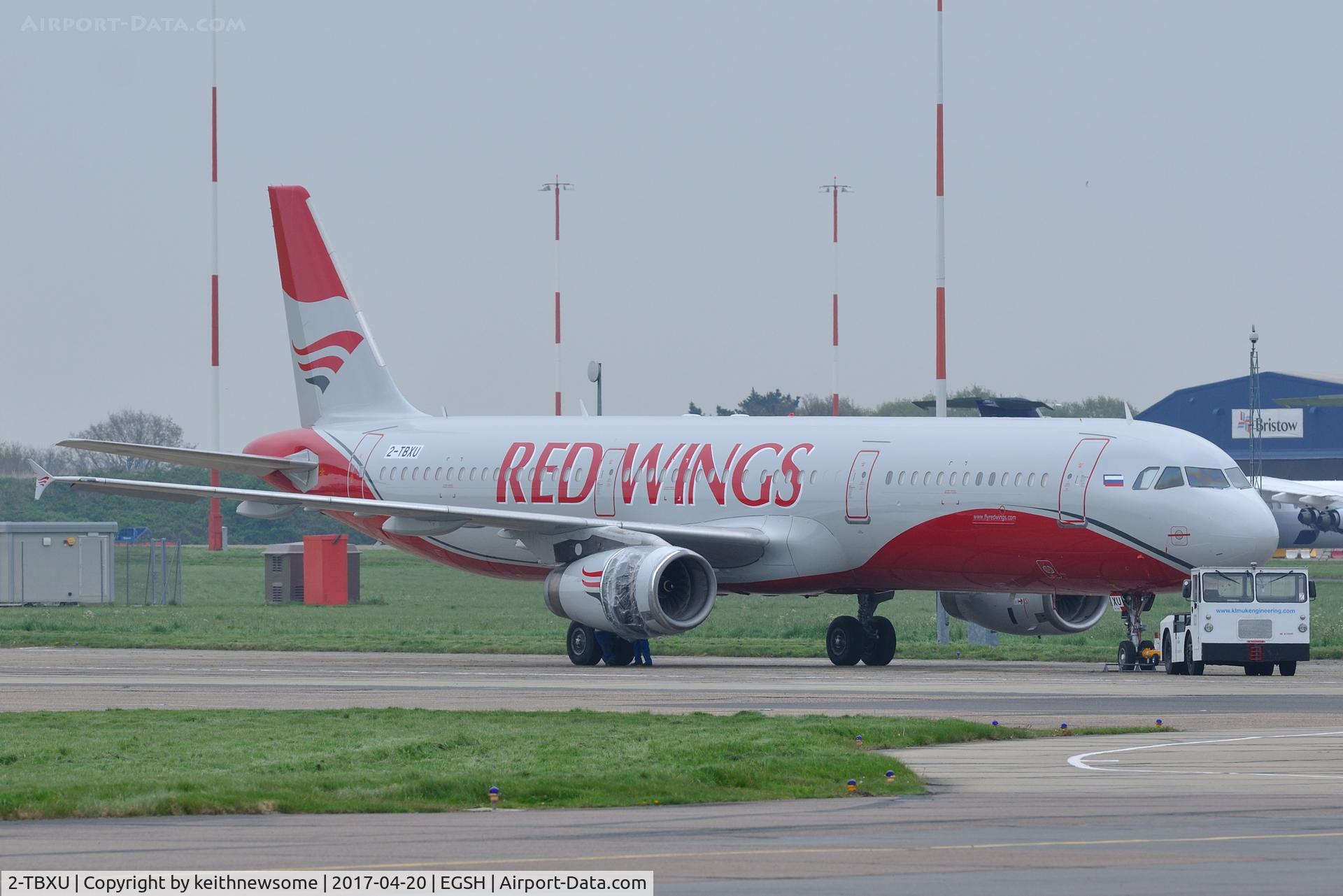 2-TBXU, 1998 Airbus A321-231 C/N 802, Brief appearance out of storage for fuel.