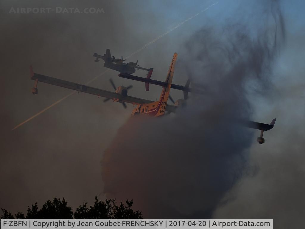 F-ZBFN, 1995 Canadair CL-215-6B11 CL-415 C/N 2006, Pélican 33, Parempuyre fire