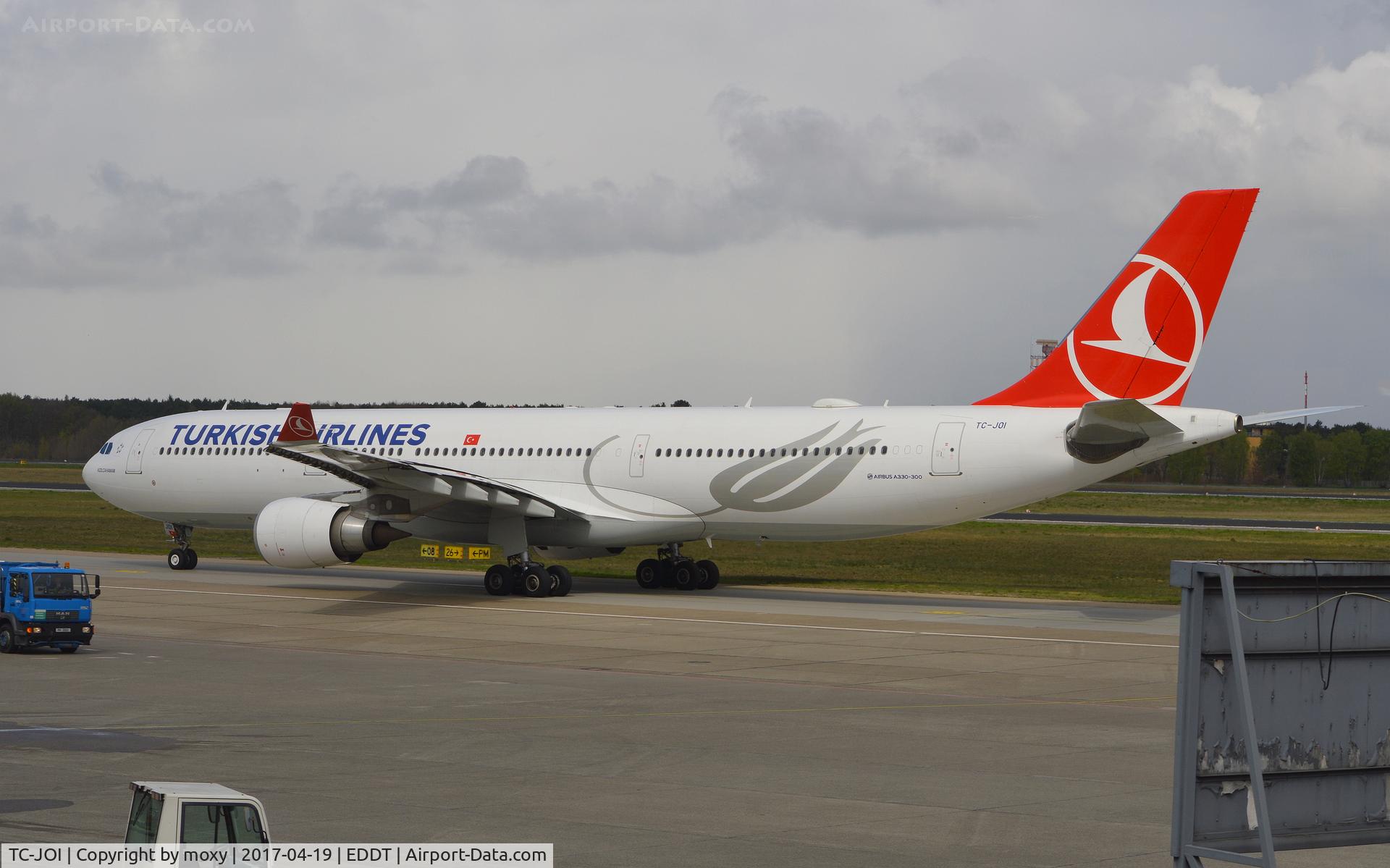 TC-JOI, 2015 Airbus A330-303 C/N 1629, Airbus A330-303 at Berlin Tegel.
