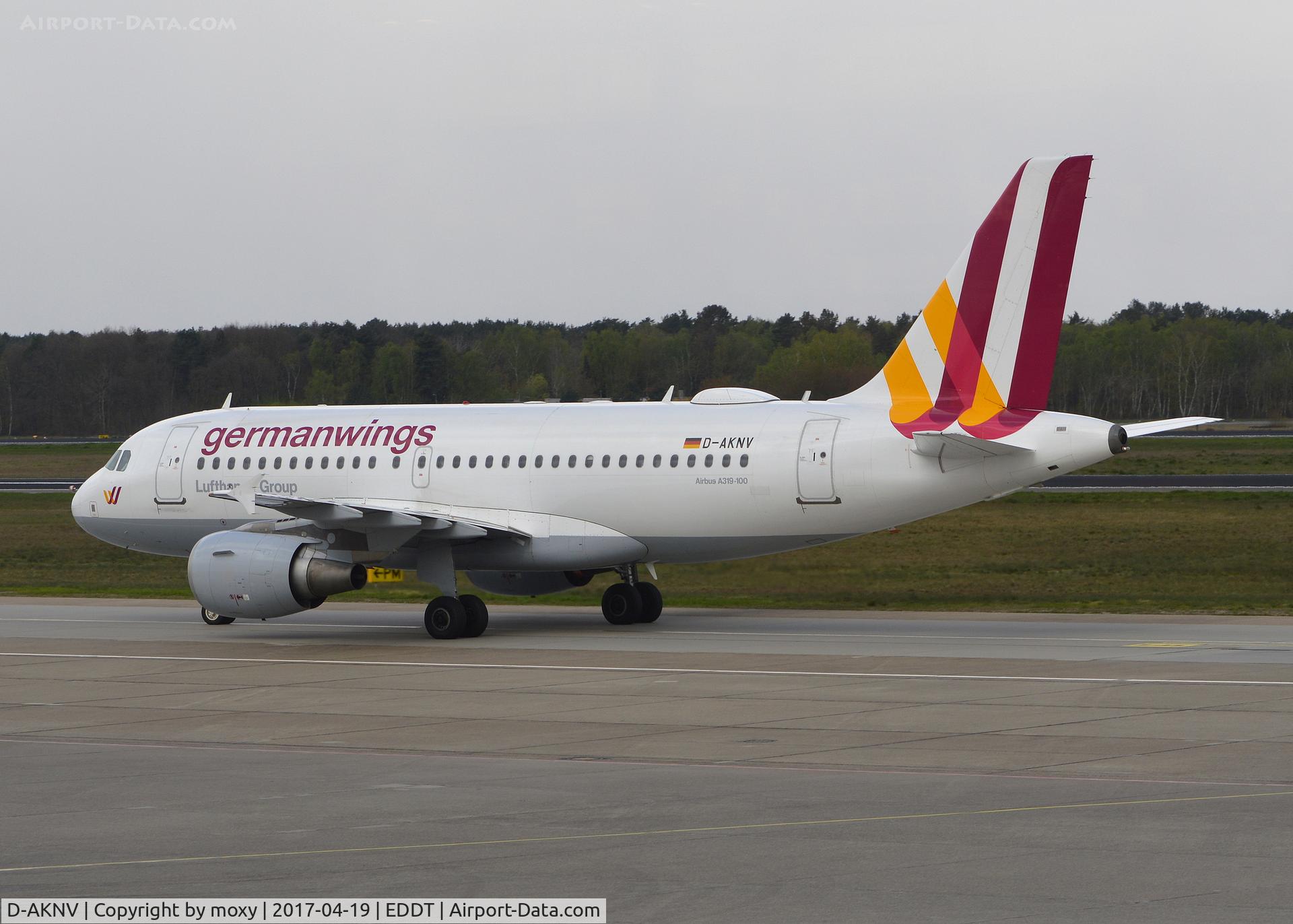 D-AKNV, 2005 Airbus A319-112 C/N 2632, Airbus A319-112 at Berlin Tegel.