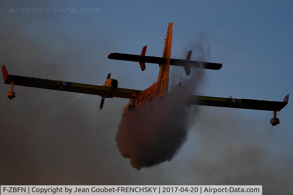 F-ZBFN, 1995 Canadair CL-215-6B11 CL-415 C/N 2006, Pélican 33 Parempuyre fire