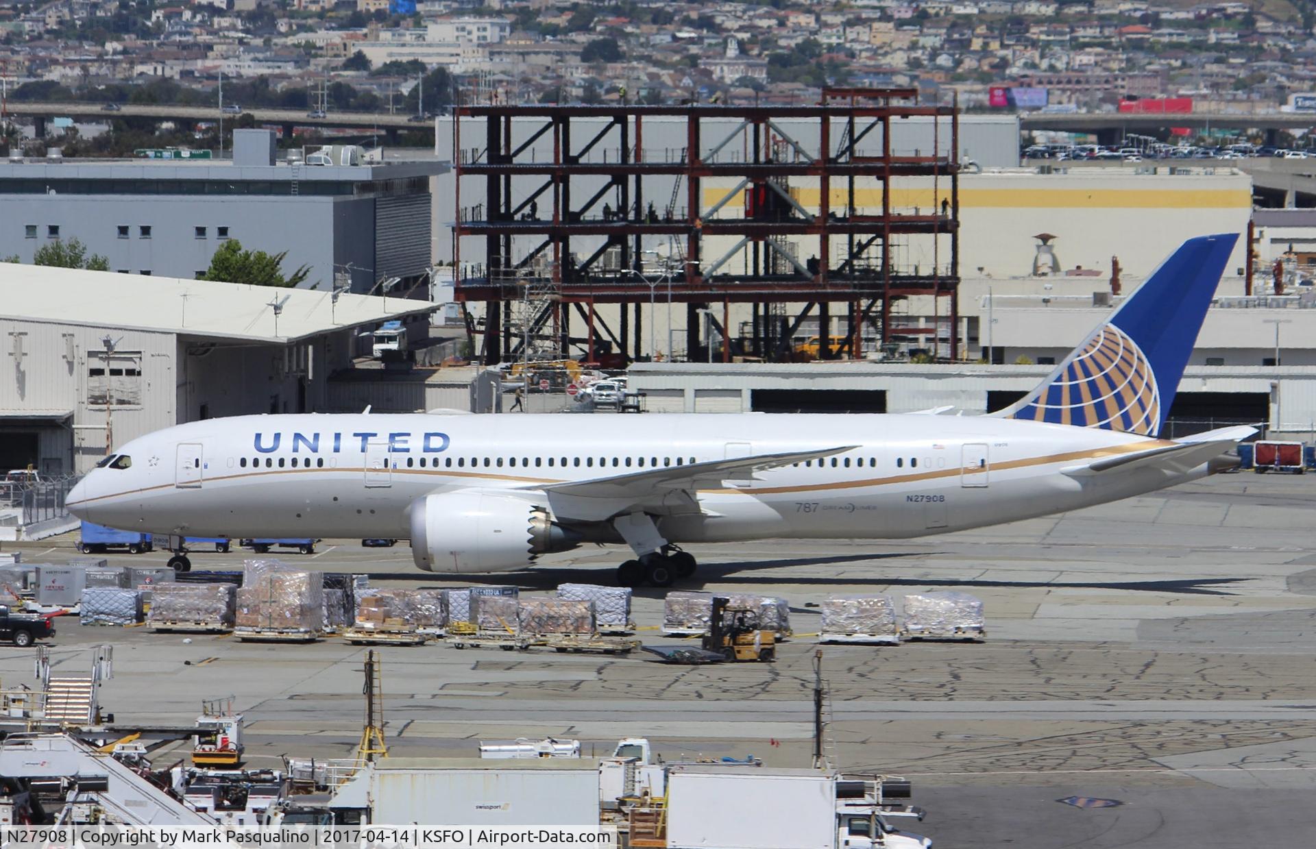 N27908, 2013 Boeing 787-8 Dreamliner C/N 36400, Boeing 787-8