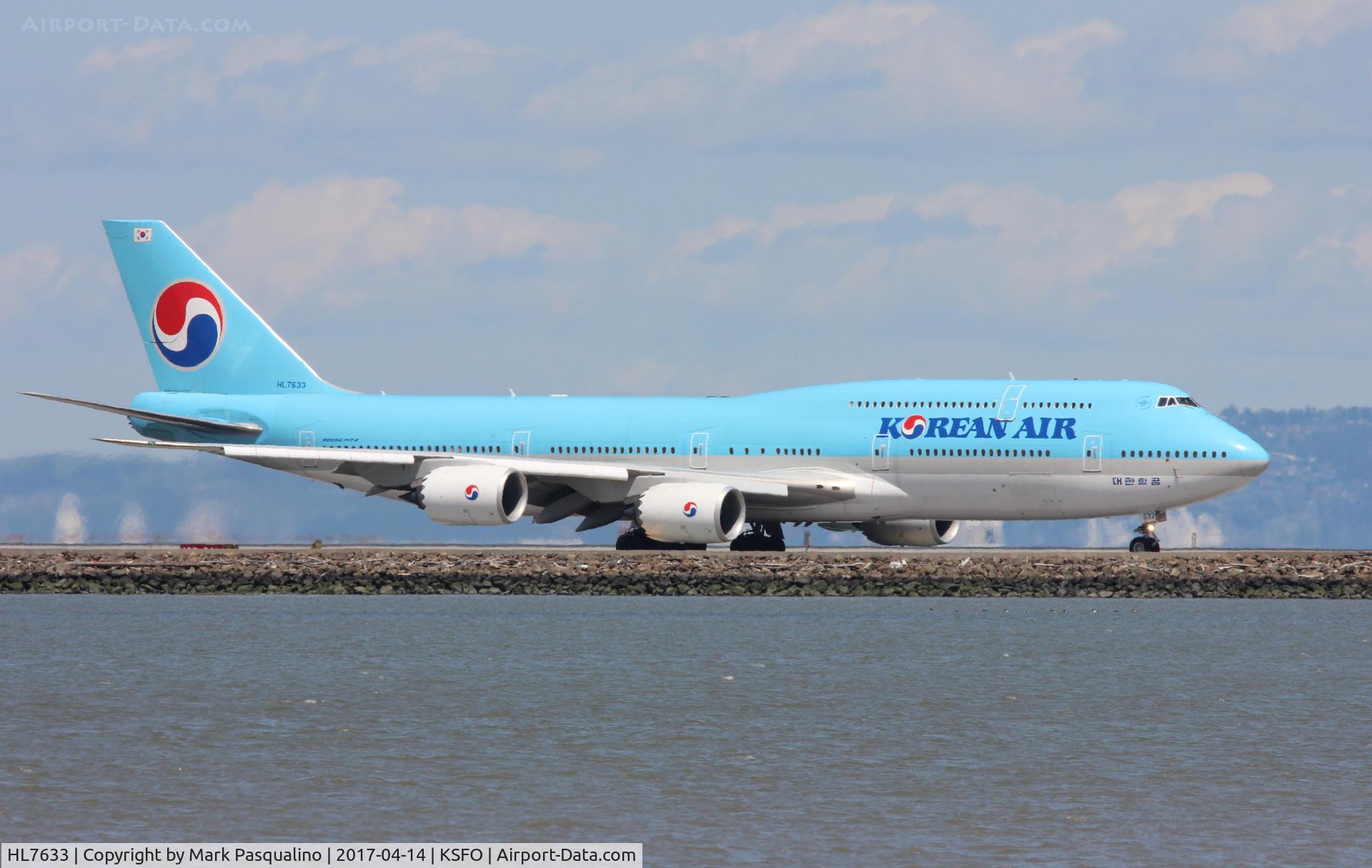HL7633, 2015 Boeing 747-8B5 C/N 40908, Boeing 747-800