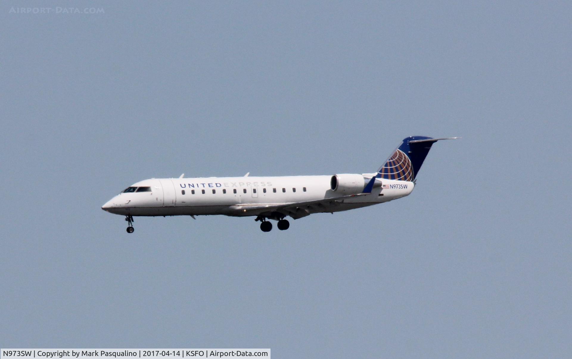 N973SW, 2004 Bombardier CRJ-200ER (CL-600-2B19) C/N 7949, CL-600-2B19