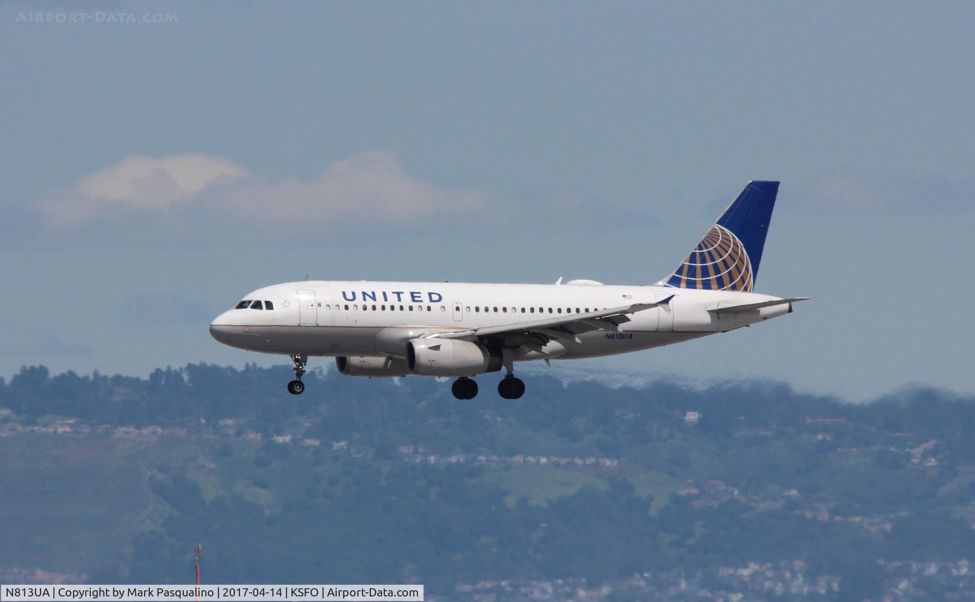 N813UA, 1998 Airbus A319-131 C/N 858, Airbus A319