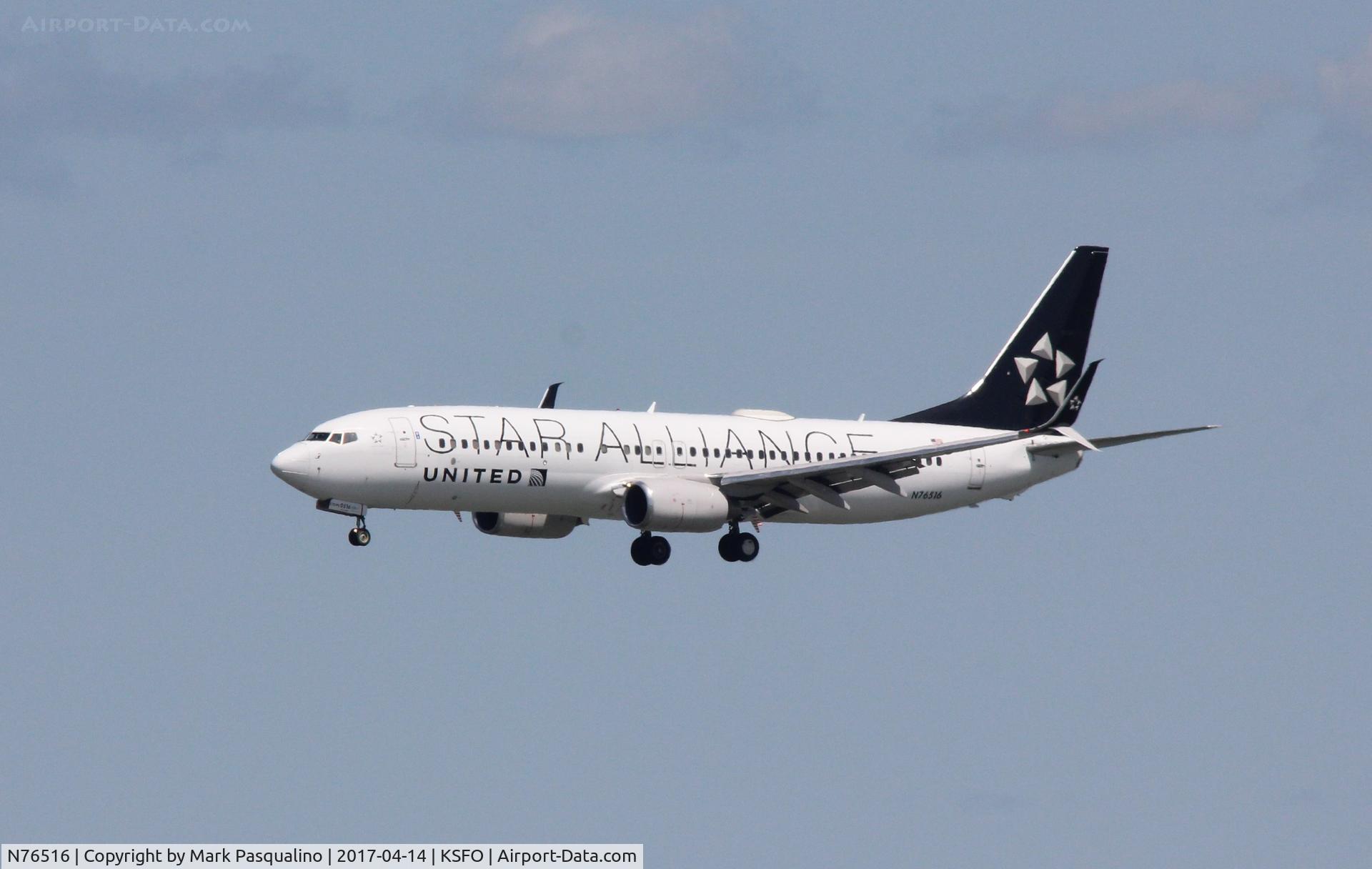 N76516, 2008 Boeing 737-824 C/N 37096, Boeing 737-800