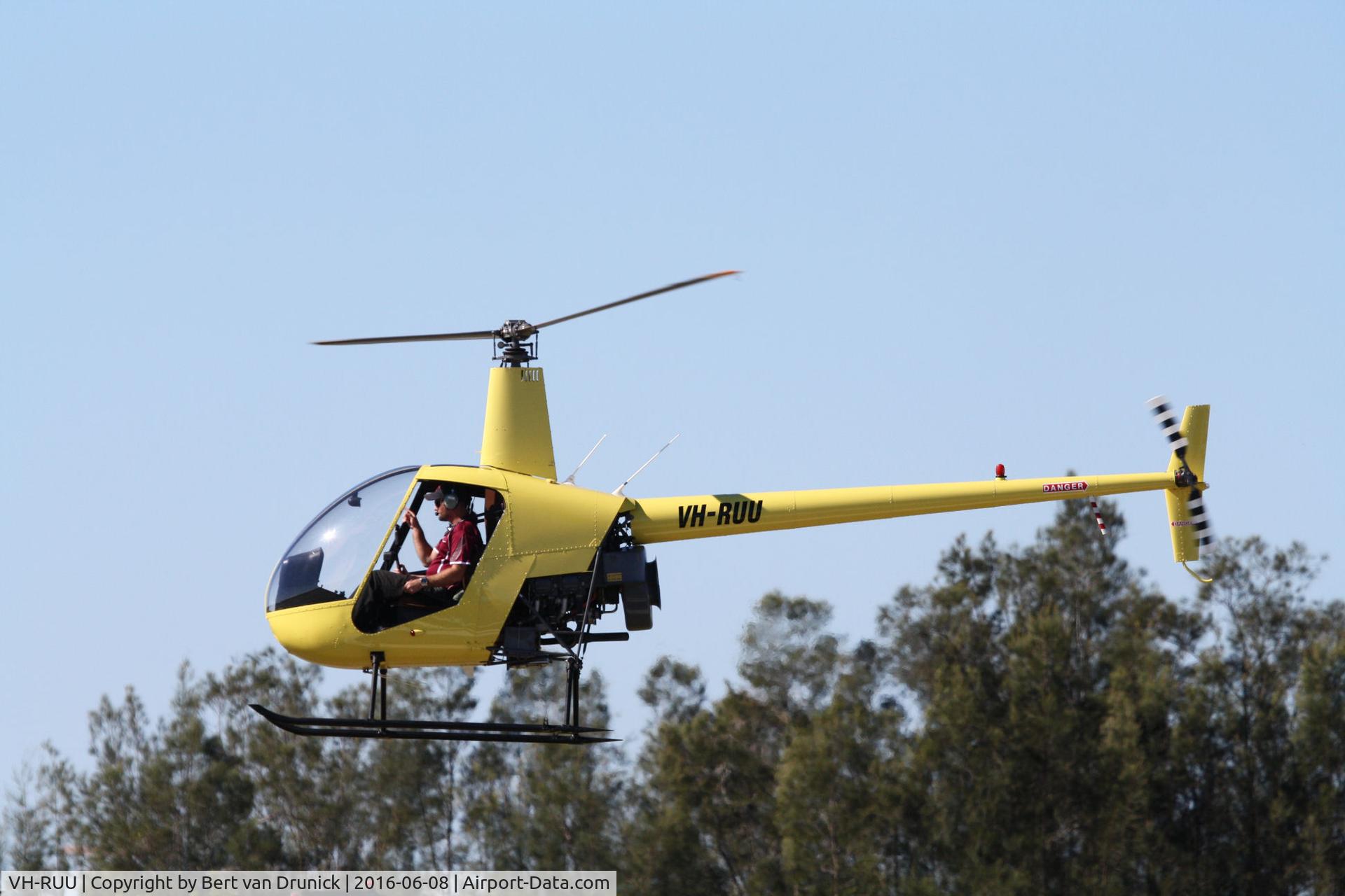 VH-RUU, 1989 Robinson R22 Beta C/N 1188, VH-RUU