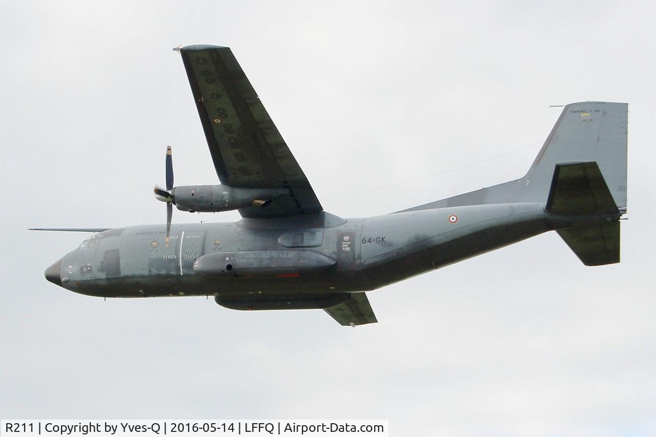 R211, Transall C-160R C/N 214, Transall C-160R, On display, La Ferté-Alais airfield (LFFQ) Air show 2016