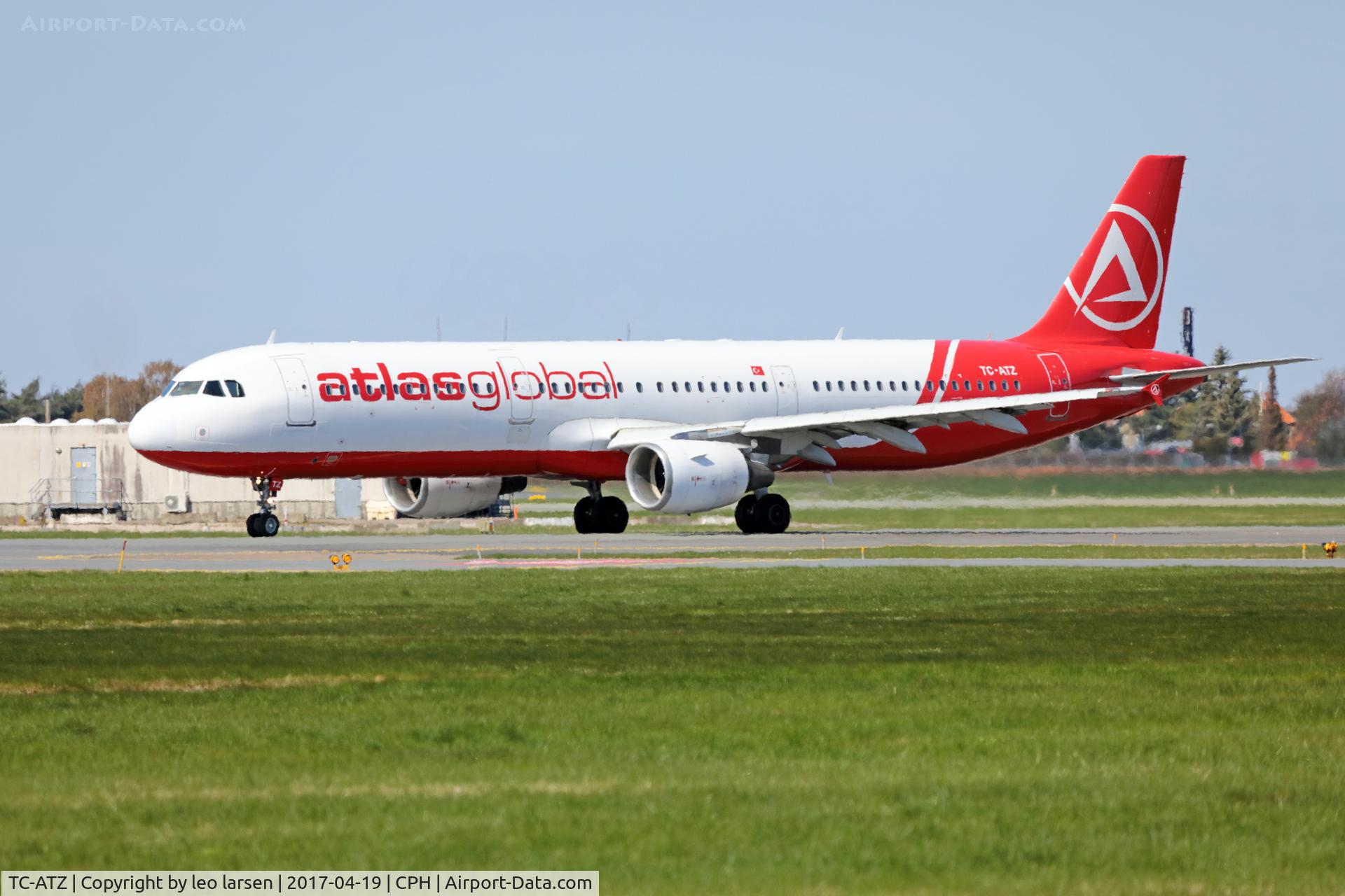 TC-ATZ, 1998 Airbus A321-211 C/N 823, Copenhagen 19.4.2017