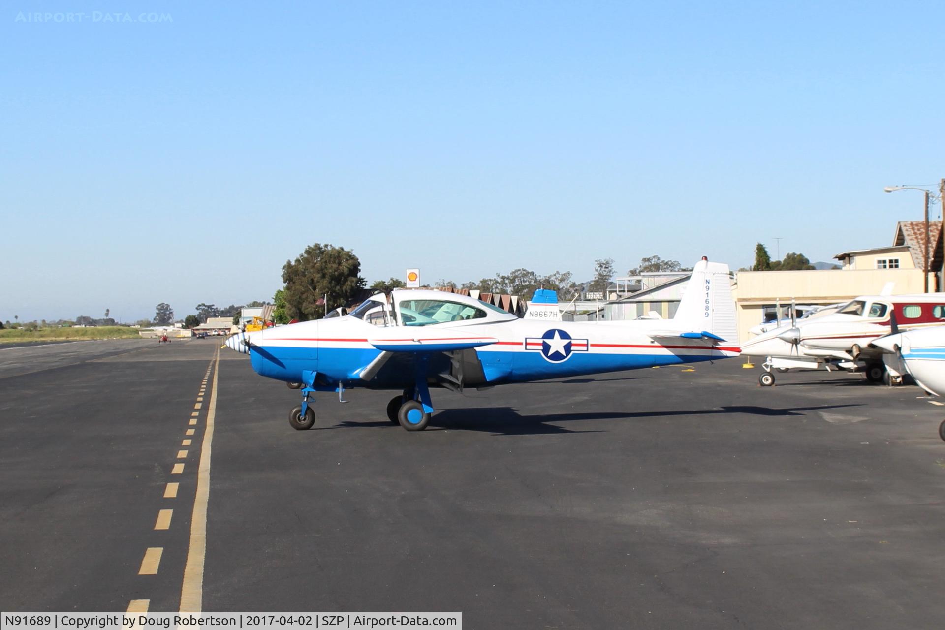 N91689, 1946 North American Navion (NA-145) C/N NAV-4-431, 1946 North American NAVION, Continental E225 upgrade, will give Young Eagles flights today